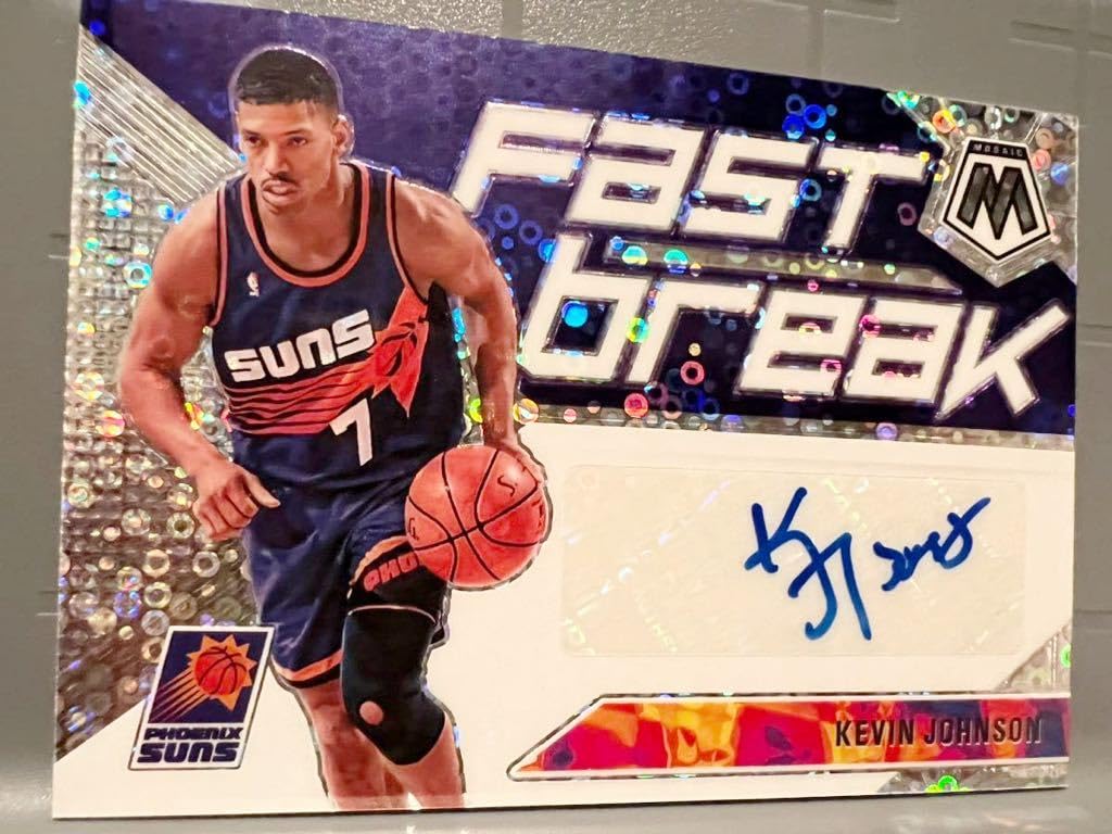 Amazon.co.jp: 激 Prizm Auto 19 Panini Mosaic Kevin Johnson
